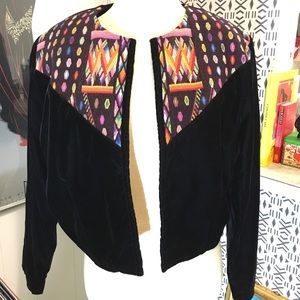 Absolutely stunning Guatemalan Velvet Jacket.